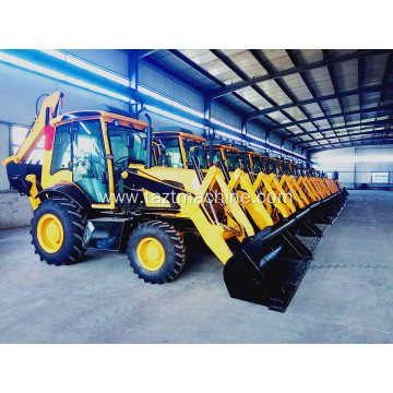 Backhoe loader with excellent digging capacity